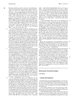 Vorschauseite 1: Leistungen nach dem SGB II bei Probewohnen im Maßregelvollzug