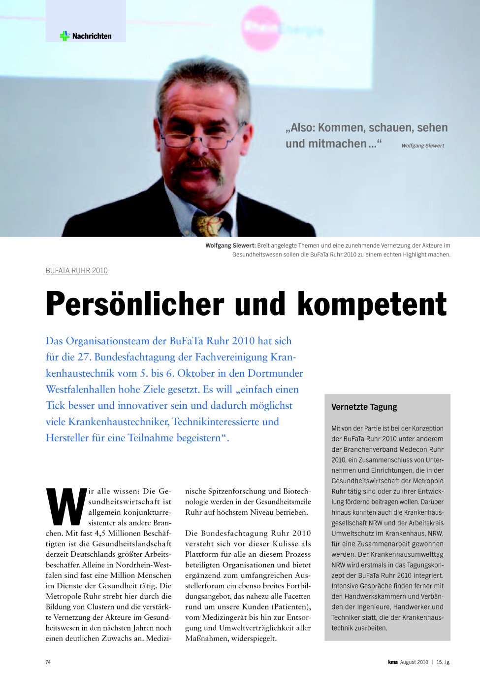 Vorschauseite 1: Persönlicher und kompetent
