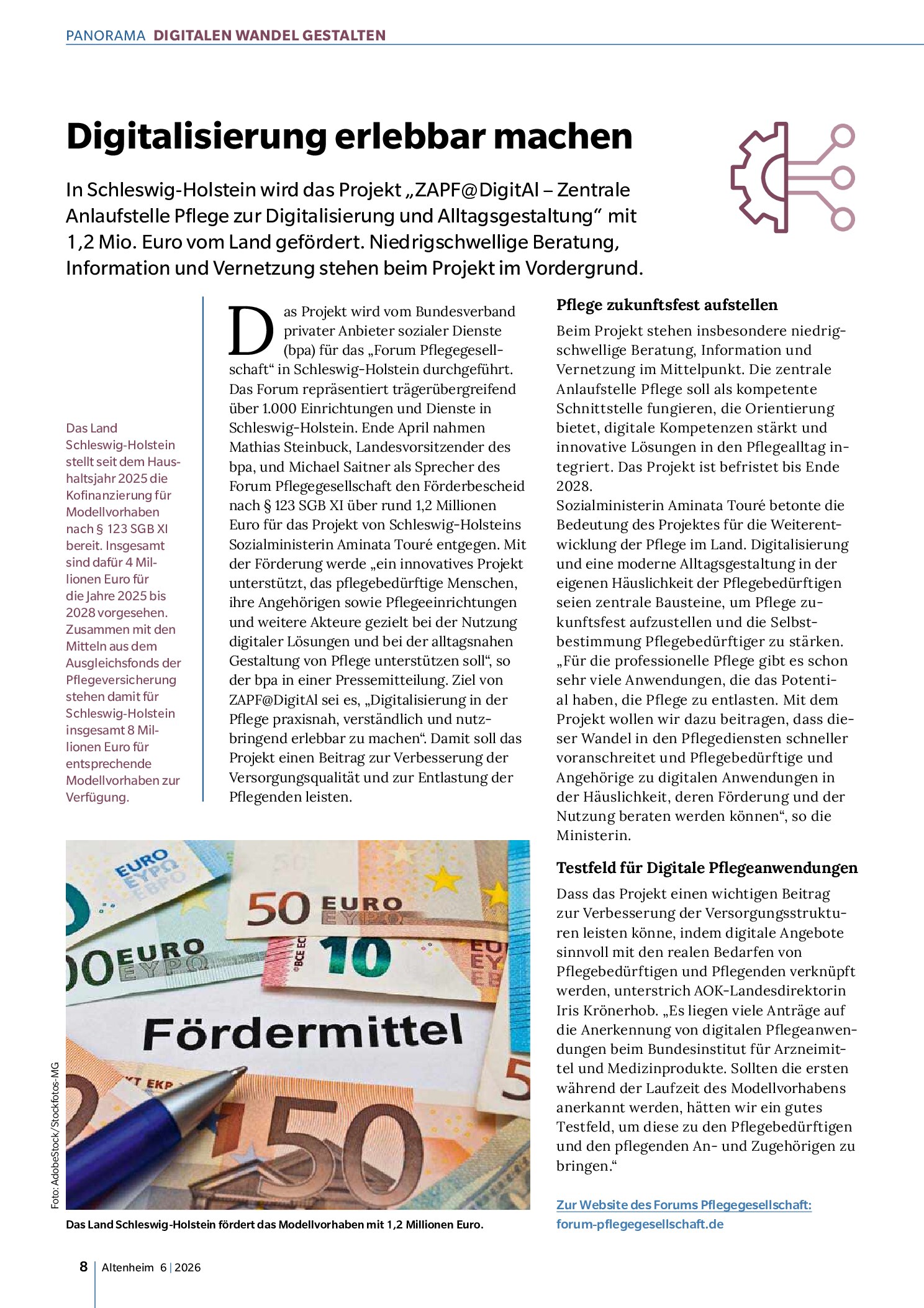 Vorschauseite 1: Digitalisierung erlebbar machen