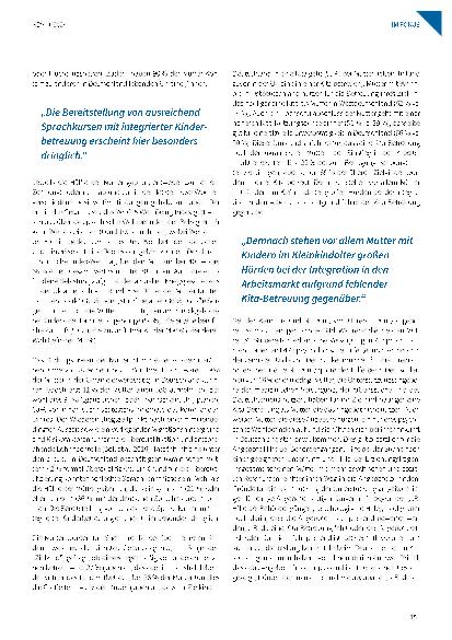 Vorschauseite 4: Ukrainische Geflüchtete in Deutschland und kommunale Unterstützungsstrukturen