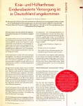 Vorschauseite 2: Knieund Hüftarthrose: Evidenzbasierte Versorgung ist in Deutschland angekommen