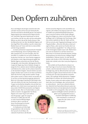 Vorschauseite 1: Den Opfern zuhören