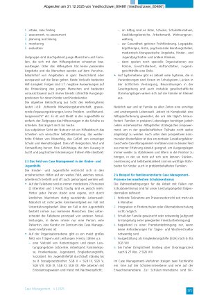 Vorschauseite 3: Nachhaltige Wirksamkeit durch Case Management in der Kinderund Jugendhilfe
