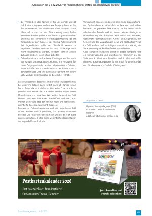 Vorschauseite 5: Nachhaltige Wirksamkeit durch Case Management in der Kinderund Jugendhilfe