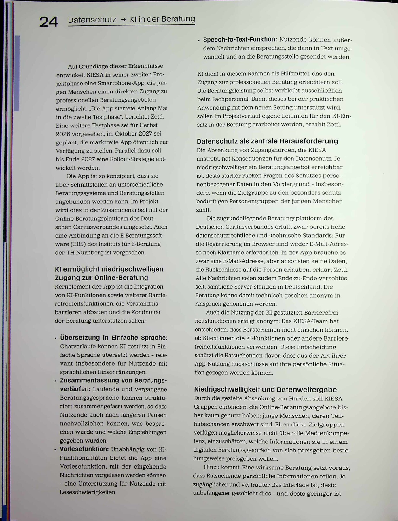 Vorschauseite 5: Öffentlichkeitsarbeit ist selbstverständlich. Sichtbar sein und geschützt bleiben