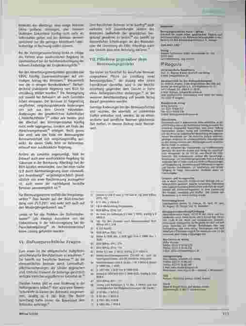 Vorschauseite 3: Änderungen des Betreuerstatus sowie der Rechte und Pflichten von Berufsbetreuern nach den aktuellen Gesetzesplänen