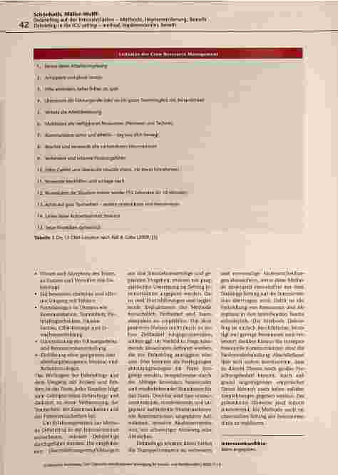 Vorschauseite 4: Debriefing auf der Intensivstation - Methode, Implementierung, Benefit