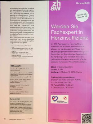 Vorschauseite 3: Eine neue Schulung zu Gewalt in der Psychiatrie