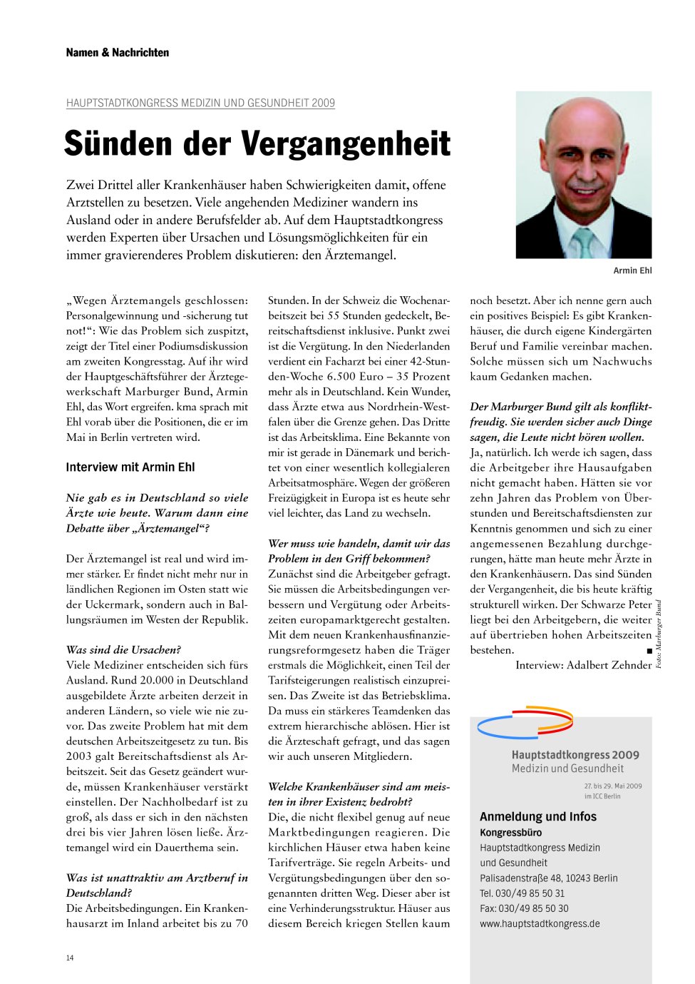 Vorschauseite 1: Sünden der Vergangenheit