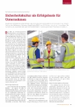 Vorschauseite 1: Sicherheitskultur als Erfolgsbasis für Unternehmen