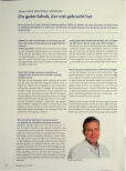 Vorschauseite 1: Ein guter Schub, der viel gebracht hat.