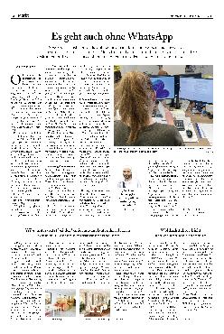 Vorschauseite 1: Es geht auch ohne WhatsApp.