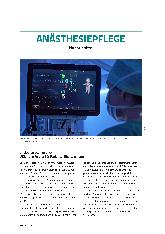 Vorschauseite 1: Anästhesiepflege Nachrichten