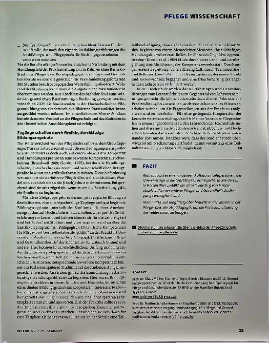 Vorschauseite 4: Von der Wissensvermittlung zur Lernbegleitung