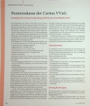 Vorschauseite 1: Pensionskasse der Caritas VVaG