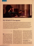 Vorschauseite 1: Roboter, Drohnen, smarte Software. Das Handwerk wird digitaler.