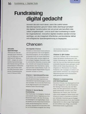 Vorschauseite 1: Fundraising digital gedacht
