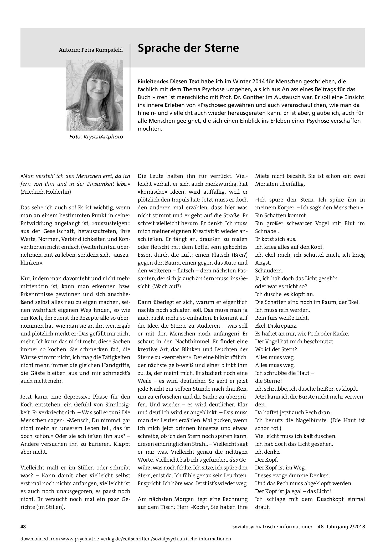 Vorschauseite 1: Sprache der Sterne