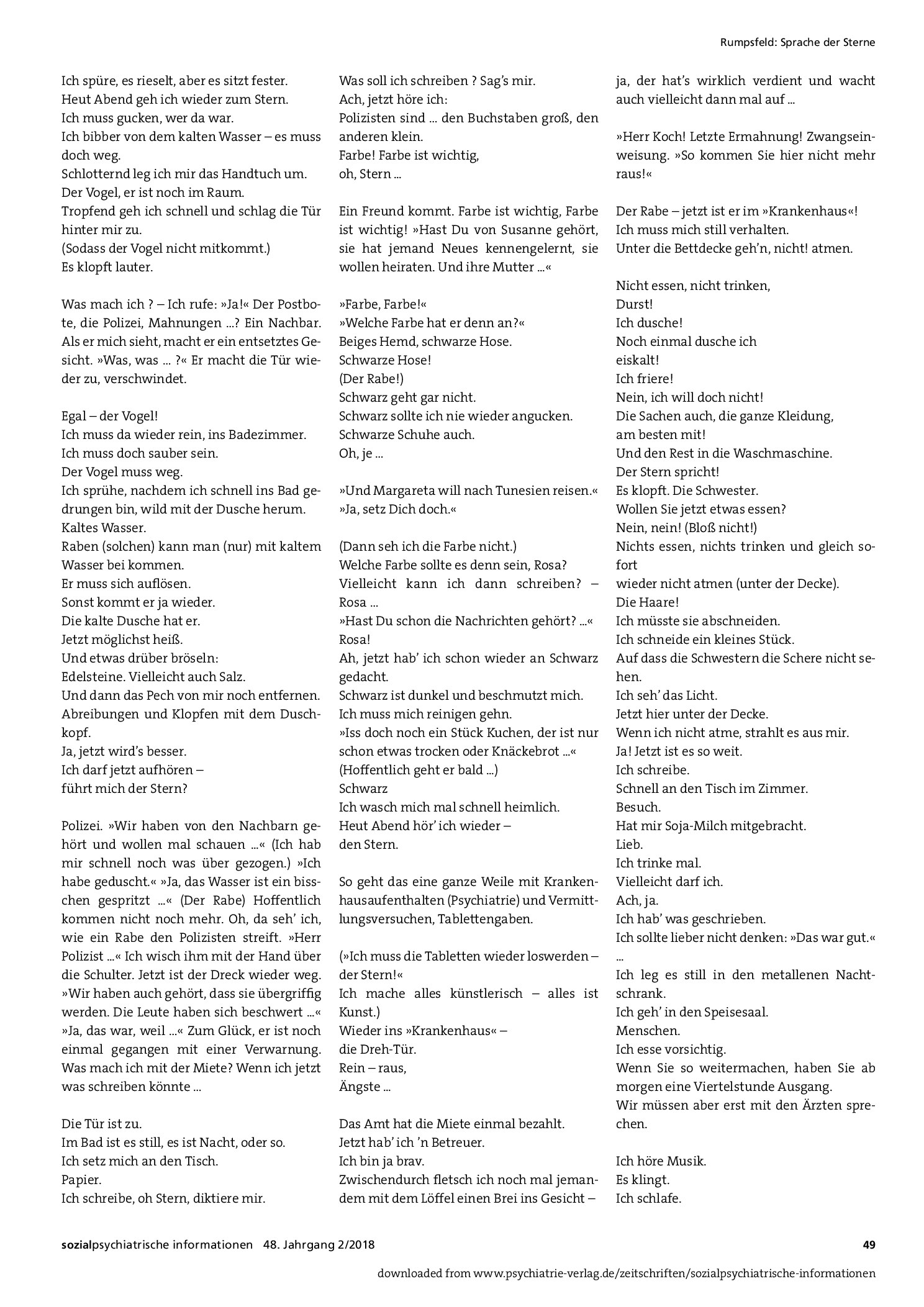 Vorschauseite 2: Sprache der Sterne