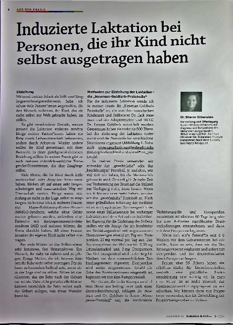 Vorschauseite 1: Induzierte Laktation bei Personen, die ihr Kind nicht selbst ausgetragen haben.