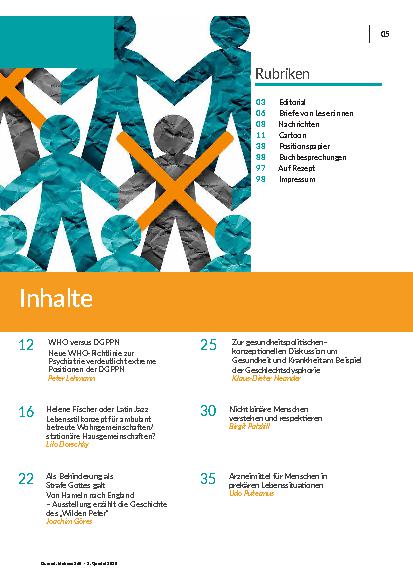 Vorschauseite 5: Dr. med. Mabuse Heft 2-2025