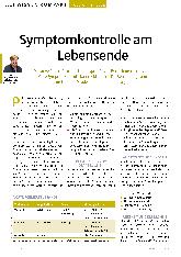 Vorschauseite 1: Symptomkontrolle am Lebensende
