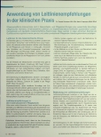 Vorschauseite 1: Anwendung von Leitlinienempfehlungen in der klinischen Praxis