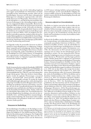 Vorschauseite 2: Psychosoziale Belastung im Justizvollzugsdienst