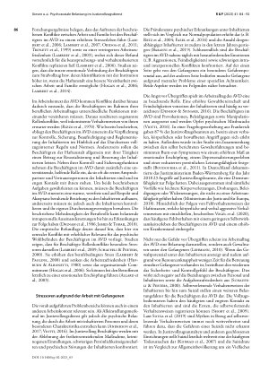 Vorschauseite 3: Psychosoziale Belastung im Justizvollzugsdienst