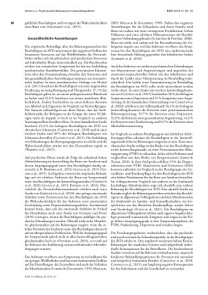Vorschauseite 5: Psychosoziale Belastung im Justizvollzugsdienst
