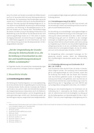 Vorschauseite 2: Die Umgestaltung der Grundsicherung für Arbeitsuchende – durch das 13. SGB II-Änderungsgesetz