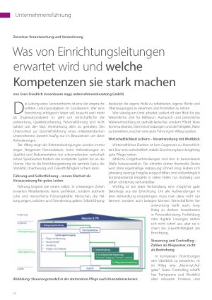 Vorschauseite 1: Was von Einrichtungsleitungen erwartet wird und welche Kompetenzen sie stark machen