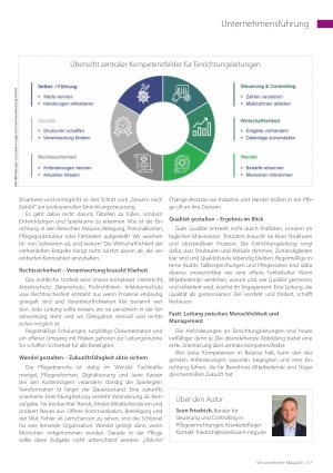 Vorschauseite 2: Was von Einrichtungsleitungen erwartet wird und welche Kompetenzen sie stark machen