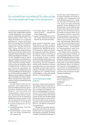 Vorschauseite 5: Klinikfinanzierung So lässt sich die Vorhaltepauschale aufbohren