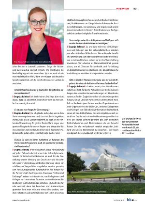 Vorschauseite 2: „Wir betrachten diese Partnerschaft auch als Instrument der Kulturdiplomatie“