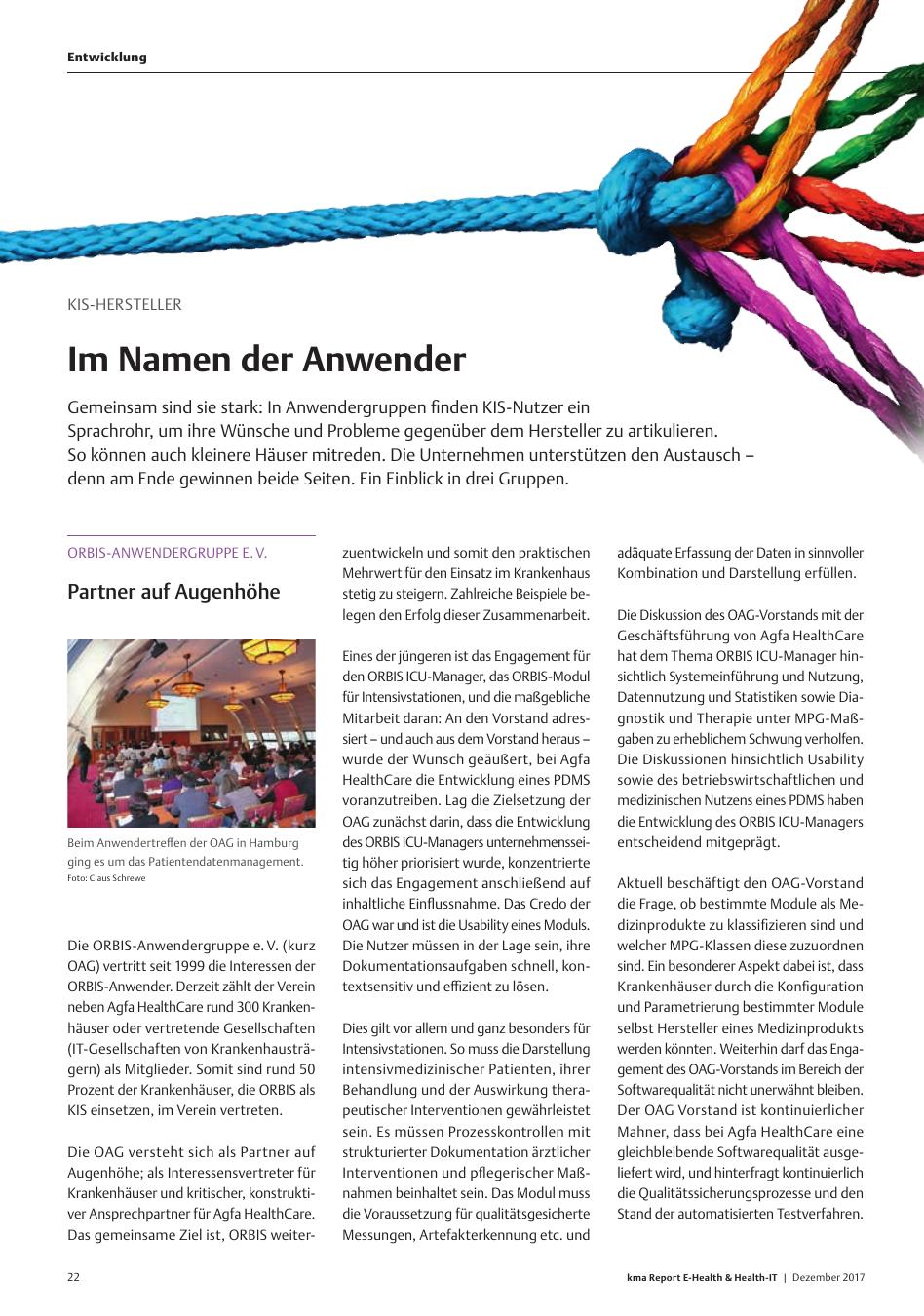 Vorschauseite 1: KIS-Hersteller - Im Namen der Anwender