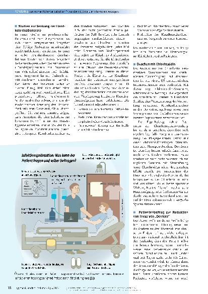 Vorschauseite 2: Nosokomiale Infektionen in Krankenhäusern und Pflegeheimen: Was können Patienten selbst zur Prävention beitragen?