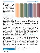 Vorschauseite 1: Rhythmus und Erziehung Ausgangssituation: Verunsicherte und verängstigte Kinder