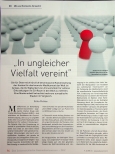 Vorschauseite 1: In ungleicher Vielfalt vereint.