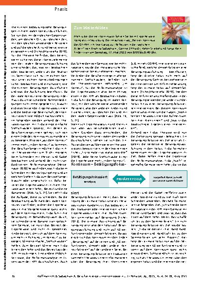 Vorschauseite 3: Mit den vier Kontinua sicher und reflektiert in die Praxis starten