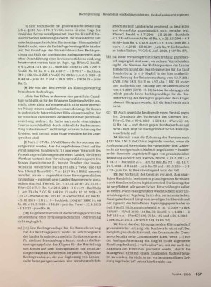 Vorschauseite 2: Revisibilität von Rechtsgrundsätzen, die das Landesrecht ergänzen