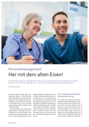 Vorschauseite 1: Personalmanagement Her mit dem alten Eisen!
