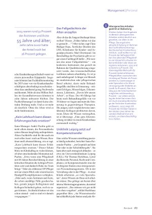 Vorschauseite 2: Personalmanagement Her mit dem alten Eisen!