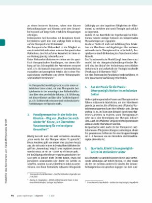 Vorschauseite 3: Mangelware Therapieund Rehaplätze Teil 2: „Exitus demonstratus“