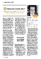 Vorschauseite 1: "Mutig und innovativ sein."