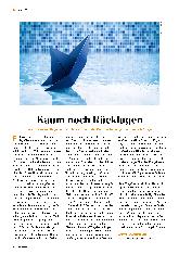 Vorschauseite 1: Kaum noch Rücklagen