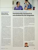 Vorschauseite 1: Interkultureller Austausch ist entscheidend für die Integration.