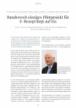 Vorschauseite 1: Bundesweit einziges Pilotprojekt für E-Rezept liegt auf Eis.