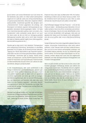 Vorschauseite 3: Gläubige Menschen und die Psychotherapie