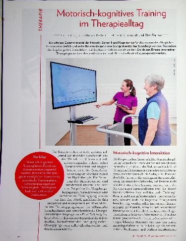 Vorschauseite 1: Motorisch-kognitives Training im Therapiealltag